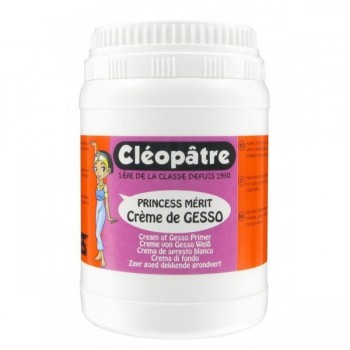 GESSO Princess Merit Cream 250ml (Primer Paint, White Undercoat)