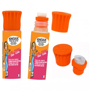 HYPERBURO  COLLE CLÉOPÂTRE EXTRA FORTE MULTI-MATÉRIAUX SPÉCIALE ENFANTS  LAVABLE PLASTIQUE VERRE MÉTAL MOUSSE PLASTIQUE FLACON 60G