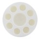 Palette Peinture seul pour pinceau pochoir avec corps plastique