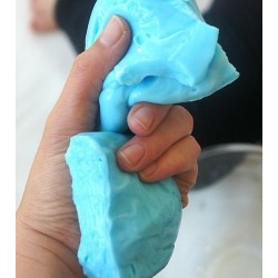 How to make Flubber slime (in french)