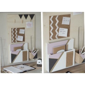 tutoriel DIY organisation bureau