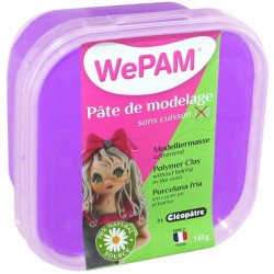 WePAM - Modelliermasse in luftdichter Box, 145 ml, Violett