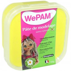 WePAM - Modelliermasse in luftdichter Box, 145 ml, Gelb