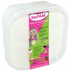 WePAM - Modelliermasse in luftdichter Box, 500 ml, Farblos