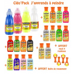 CLEO'PACK : J'apprends à peindre