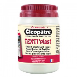 Texti'Plast en 250gr - enduit textile pour transformer le tissu en toile cirée