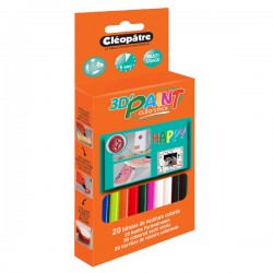 Blister 20 Paint Sticks Happy Colors