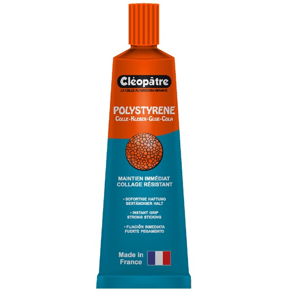 Colle Polystyrène 1kg La Colle Polystyrène de decotric s’utilise po