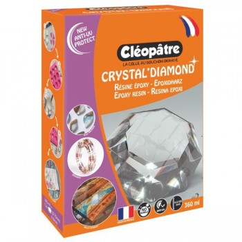 Résine epoxy Crystal'Diamond en 360 ml