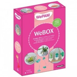 WeBOX 2 : 20 objets déco à créer  Livre + WePAM