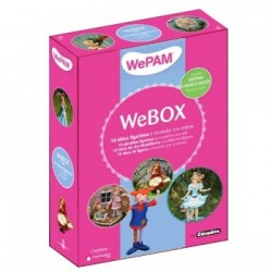 WeBOX 3 : 10 figurines à créer  Livre + WePAM