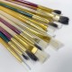 Lot de 25 pinceaux et brosses Artiste