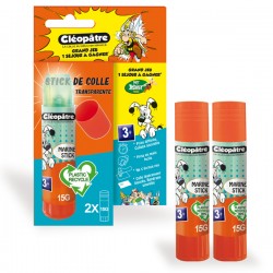 Boîte de 2 bâtons de Colles "Cléostick Marine" IDEFIX en 15gr