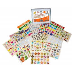 GOMMETTE,stickers for kids J--Autocollant visage Smiley pour