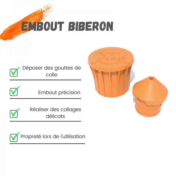 HYPERBURO  COLLE CLÉOPÂTRE ADHÉSIVE TRANSPARENTE FORTE FLACON 100G