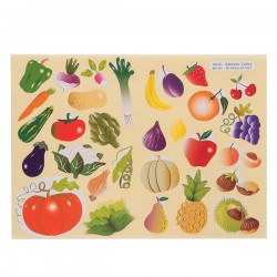 Gomettes fruits et légumes