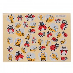 Gommettes Abeilles et Coccinelles