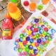 Paint palette + 8 stencil brushes with plastic body
