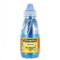 Glitter-Gel Blau 250 ml