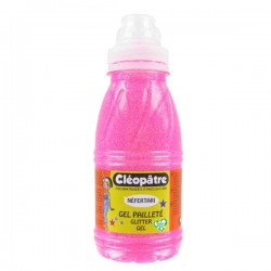 Glitter-Gel schillerndes Rosa 250 ml