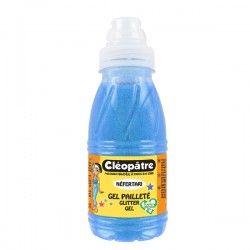 Glitter-Gel schillerndes Blau 250 ml