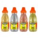 Lot de 4 flacons en 250 ml de Gouache Néfertari Métallique: Or, Argent, Cuivre, Bronze