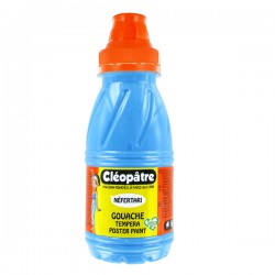 Nefertari Pintura Gouache Azul Flúor en 250 ml