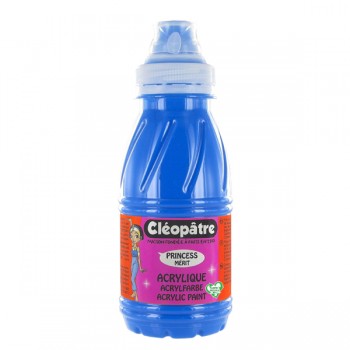 Pintura Acrílica Princesa Mérito Azul Primario (Cian) 250ml