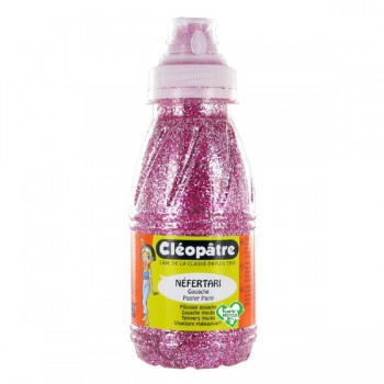 Peinture à l'eau Pailletée Magenta en 250 ml