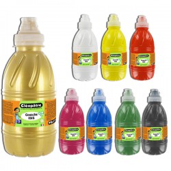 Lot de 8 flacons de Gouache Translucide Végétale ISIS 500ml