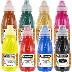 Lot 7 encres à dessiner et 1 encre de chine de 250 ml