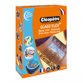 Résine epoxy Glass'Flex en 210 ml