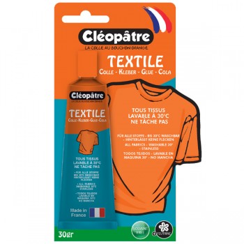 Cléopâtre Cléo'Textile - colle pour tissu & feutrine - flacon 100g -  Schleiper - Catalogue online complet