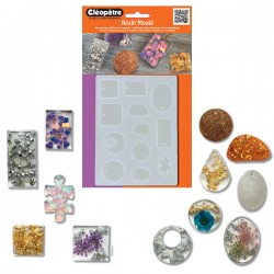 Cléopâtre Color'Resin - colorant pour résine - boite de 6 flacons 15g  assortis & 2 flacons vides - Schleiper - Catalogue online complet