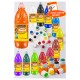Set of 12 Nefertari Gouache + palette + 8 stencil brushes
