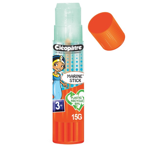 Bâton de Colle transparent Cléostick Adhésive en 21 gr