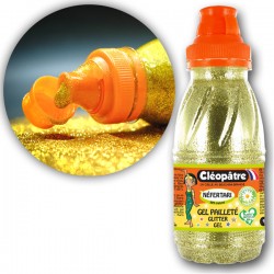 Glitter-Gel Gold 250 ml