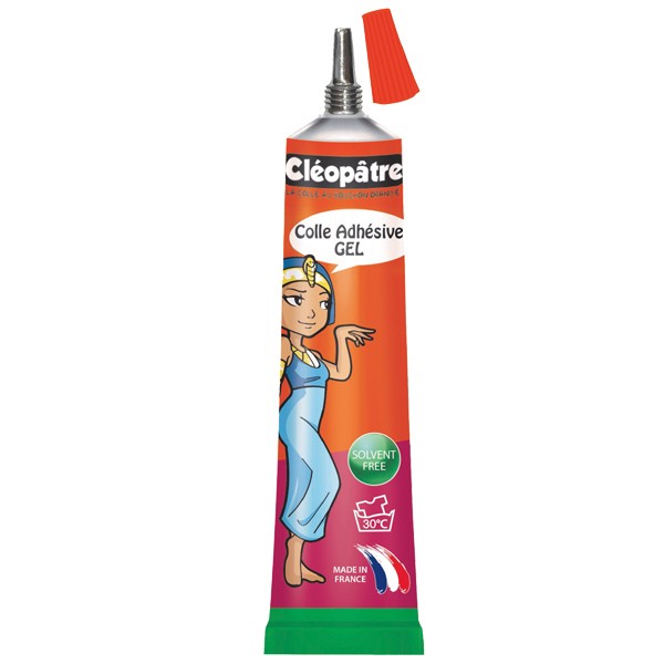 colle universelle transparente tube 30g colle ecolier cleopatre