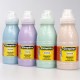 Lot de 4 Peintures à l'eau Pailletée Pastel 250 ml (Pêche, Lavande, Azur, Amande)