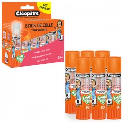 Bâton de Colle transparent Cléostick Adhésive en 21 gr