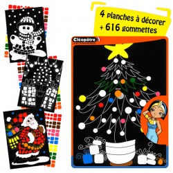 Atelier gommettes - Noël - 616 gommettes