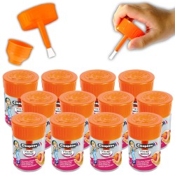 P'tit Pot Colle transparente hypoallergénique "Adhésive" en 50gr - Lot de 16