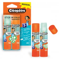 Boîte de 2 bâtons de Colles "Cléostick Marine" en 15gr