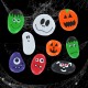 Lot créatif Halloween de 6 peintures acryliques en 250 ml + yeux et flyer d'activités offerts