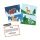 Lot de 48 bons points – Les animaux