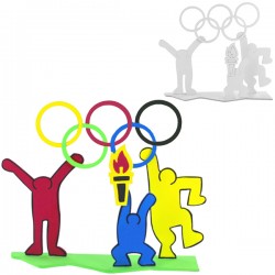 Fiesta Jeux Olympiques - Haring