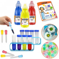 KIT DU P’TIT CHIMISTE CRÉATIF - 10 activités créatives amusantes et surprenantes avec de l’encre à dessiner !
