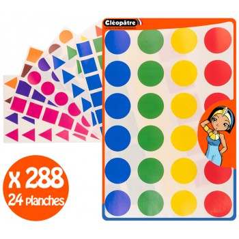 Gommettes géométriques