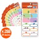 288 étiquettes no pack Maternelle