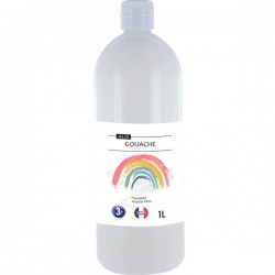 GOUACHE ALIX BLANC 1L